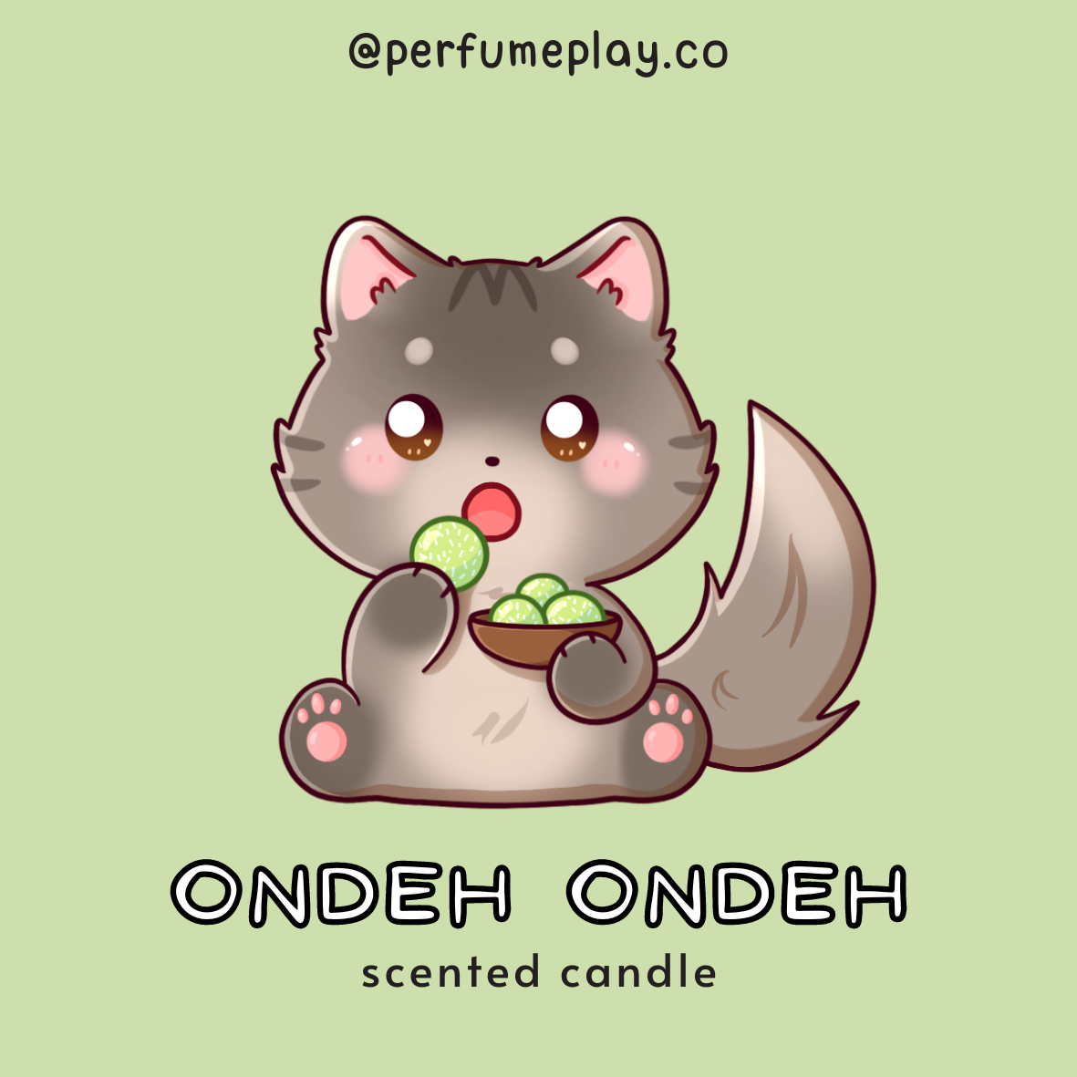 Ondeh Ondeh Scented Candle