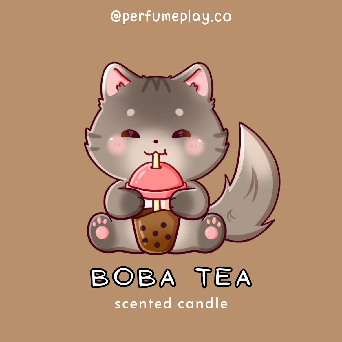 Boba Tea Scented Candle